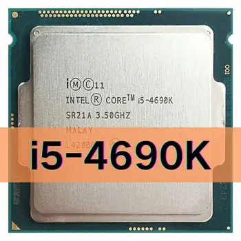 Intel Core i5 4690K I5-4690K SR21A 3.5 GHz 6MB סוקט LGA 1150 Quad-Core CPU מעבד